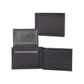 Italian Leather Slim Billfold w/ Removable Pass Case